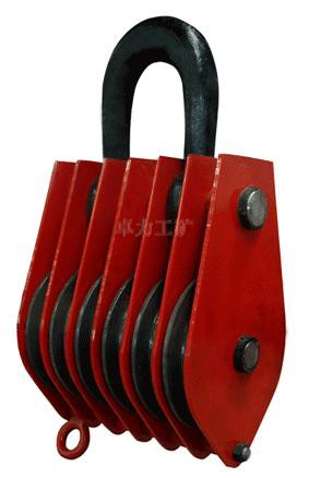 吊環(huán)型六輪滑車，軸套吊環(huán)型六輪滑車，滑車